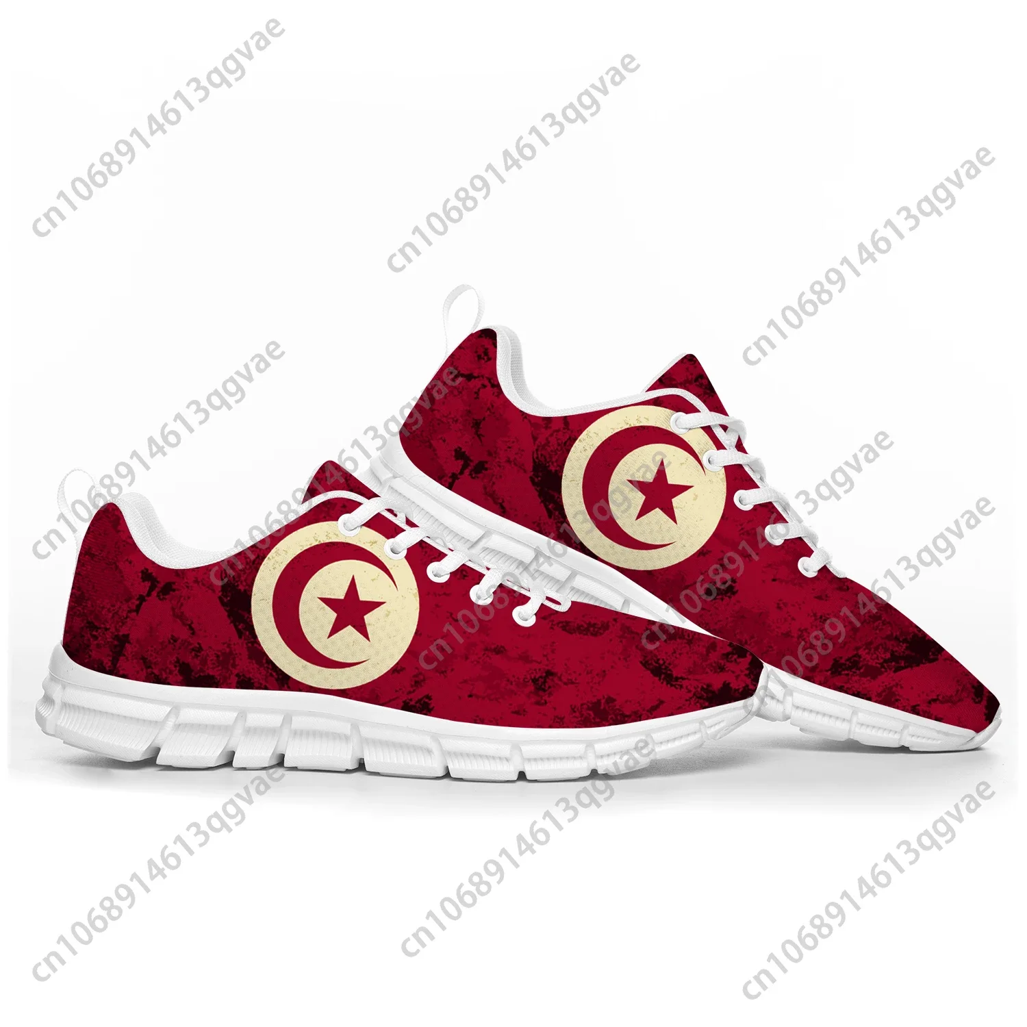 

Tunisian Flag Sports Shoes Mens Womens Teenager Kids Children Sneakers Tunisia Casual Custom High Quality Couple Shoes