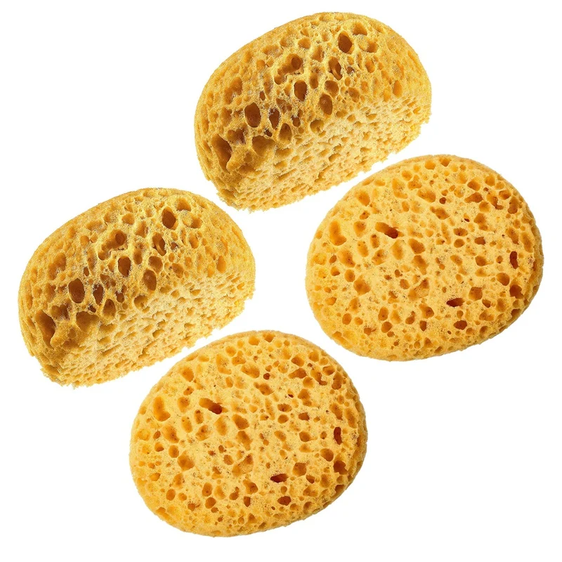 4Pcs Texture Sponge Drywall Texture Sponge Texture Patch Sponge For Texture Repair DIY Painting Ceiling (12 X 9 X 7Cm)