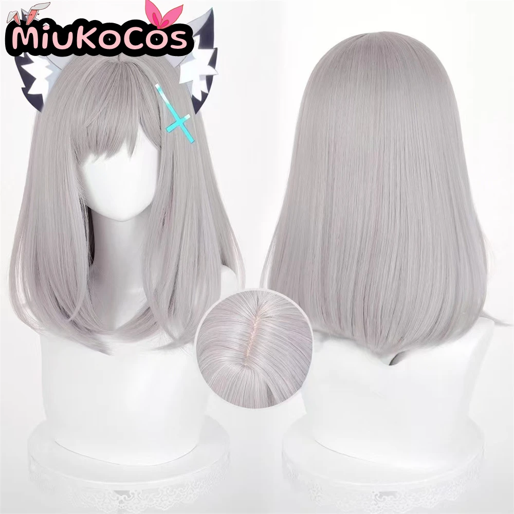 วิกคอสเพลย์ซูน่าโอคามิ ชิโรโกะ มิวโกะ คอสเพลย์จากเกมบลูอาร์ชีฟ มีสินค้าในสต็อก