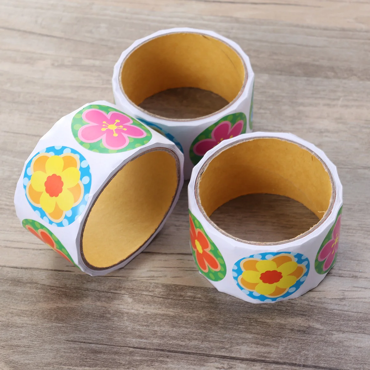 

Sun Reward Creative Party Party Stickers Child Gift Paper Bag Seal Gift Stickers Adhesive Decor Flower Tape