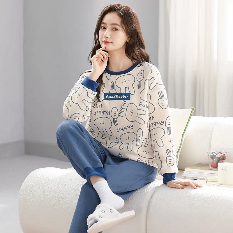 

Черные пижамные комплекты для женщин: хлопковые, с милым принтом, устойчивые к усадке, с круглым вырезом, без рукавов, шорты-бермуды, летняя домашняя одежда в японском стиле