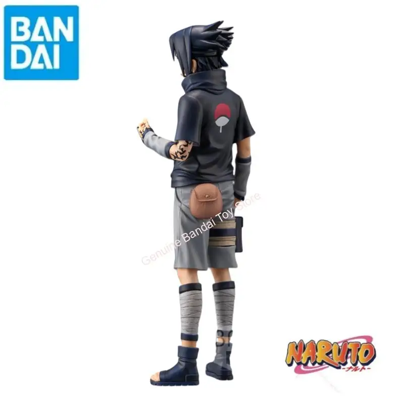 

In Stock Bandai Naruto Banpresto Uchiha Sasuke Anime Merchandise Model Figurine Ornaments Holiday Gifts Toys