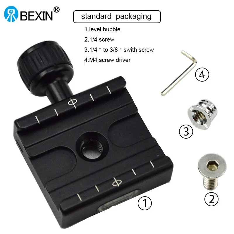 bexin-qr-50-arca-swiss-bracadeira-tripe-bola-cabeca-adaptador-de-placa-de-liberacao-rapida-para-rrs-wimberley-tripe-cabeca