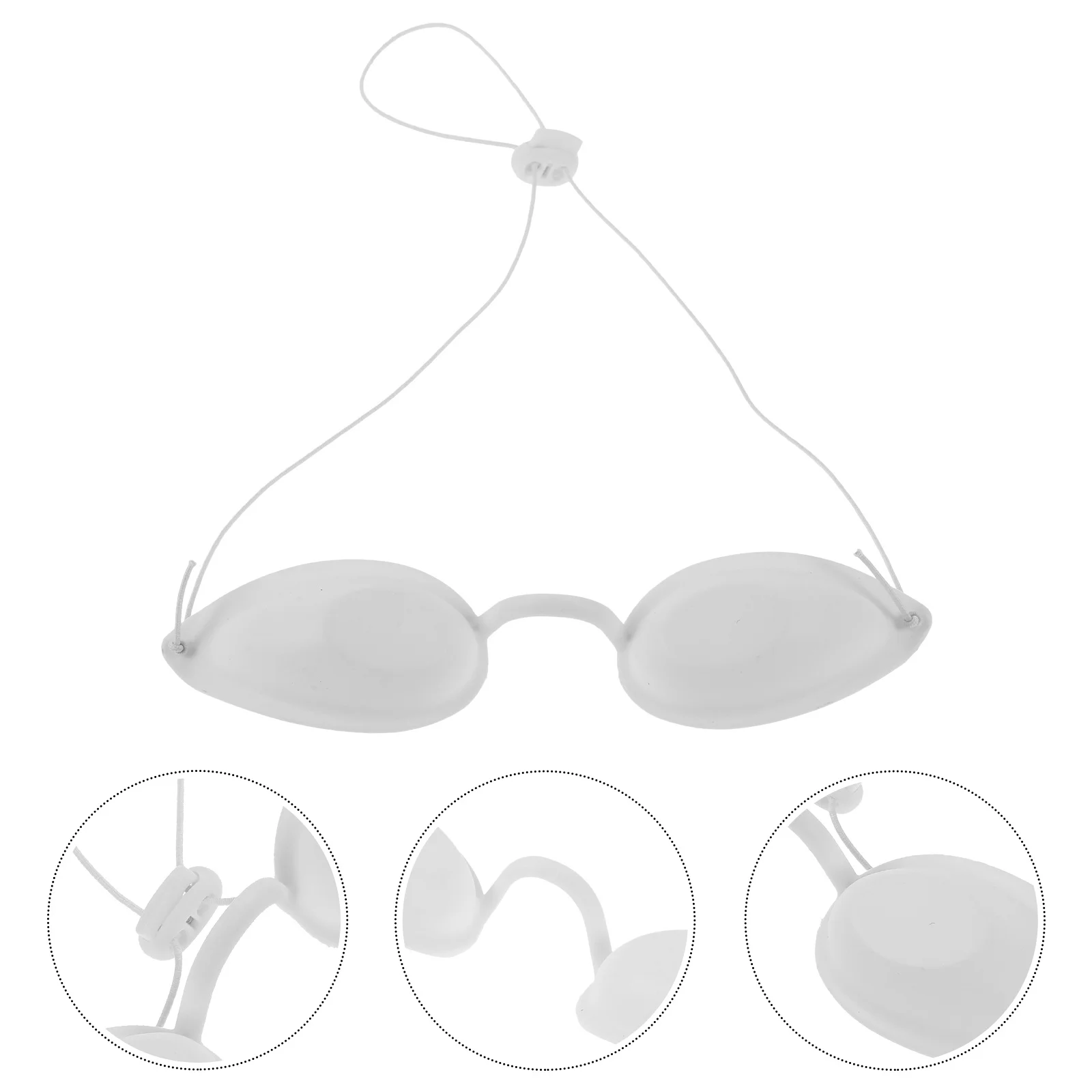 

Tanning Bed Laser Eye Protection Goggles Adjustable Eye Mask Uv Shade for Beauty Treatments Beach Home Tanning Goggles