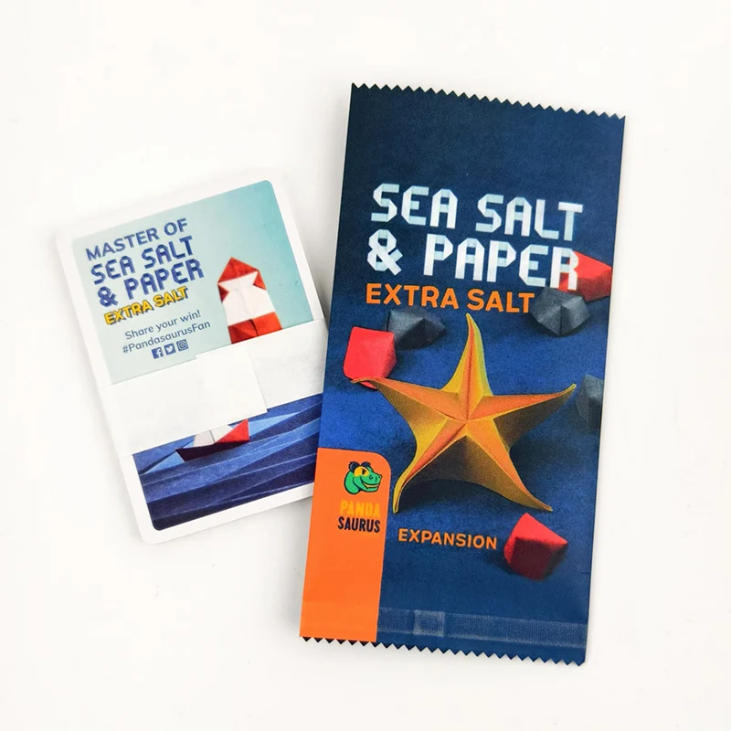 SEA SALT AND PAPER EXTRA SAL   Family and Party, Funny Table Game, Friends Entertainment, Strategy Game