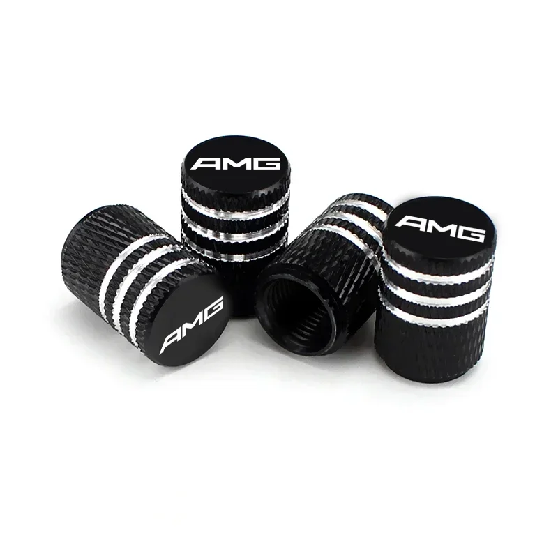 Tire Valve Stem Covers for Mercedes Benz AMG W204 W205 W211 W212 W220 W246 W176 W246 W203 Alloy Car Wheels Valve Accessories view 4