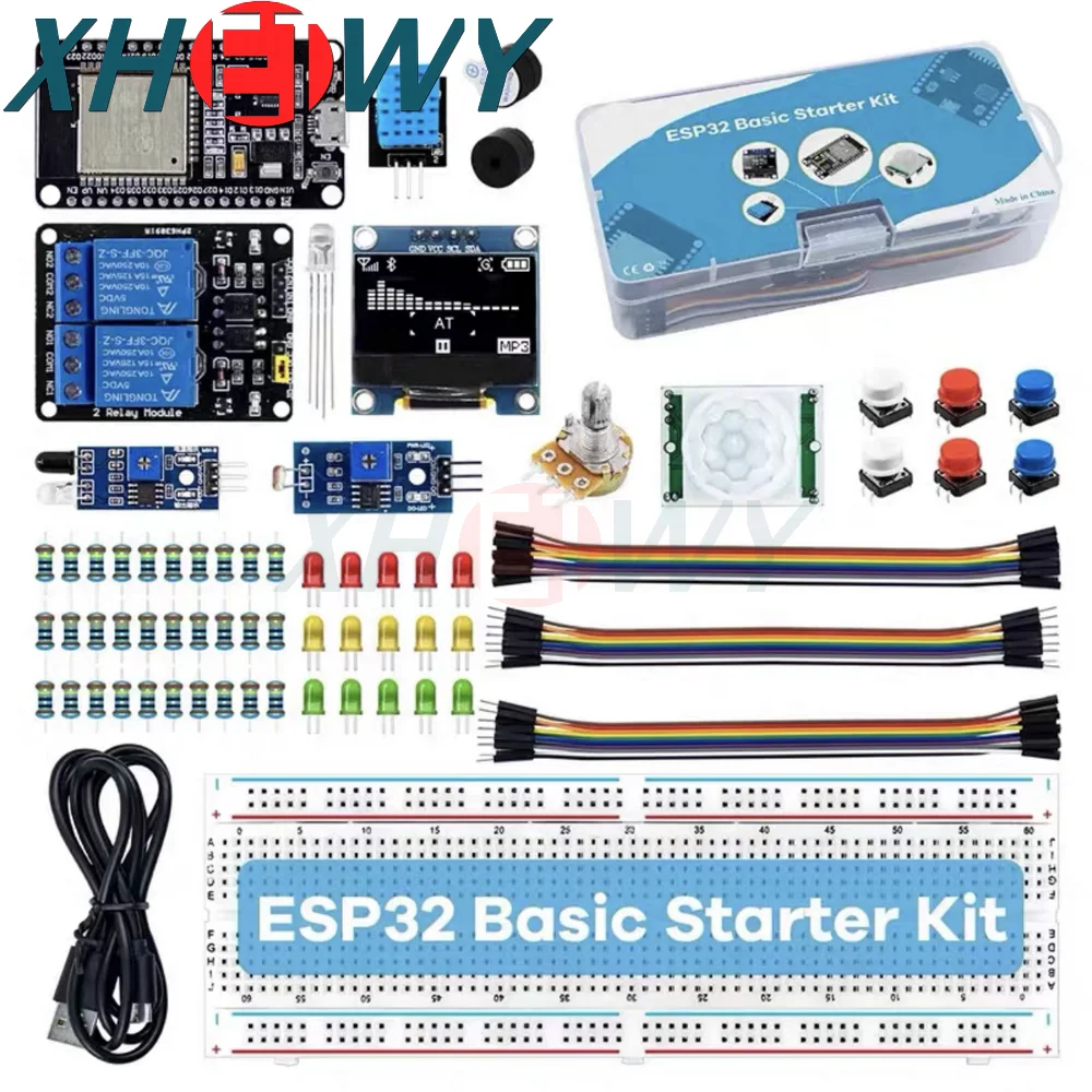 1 set of maker set ESP32 module kit Starter Kit for ESP32 ESP-32S WIFI module