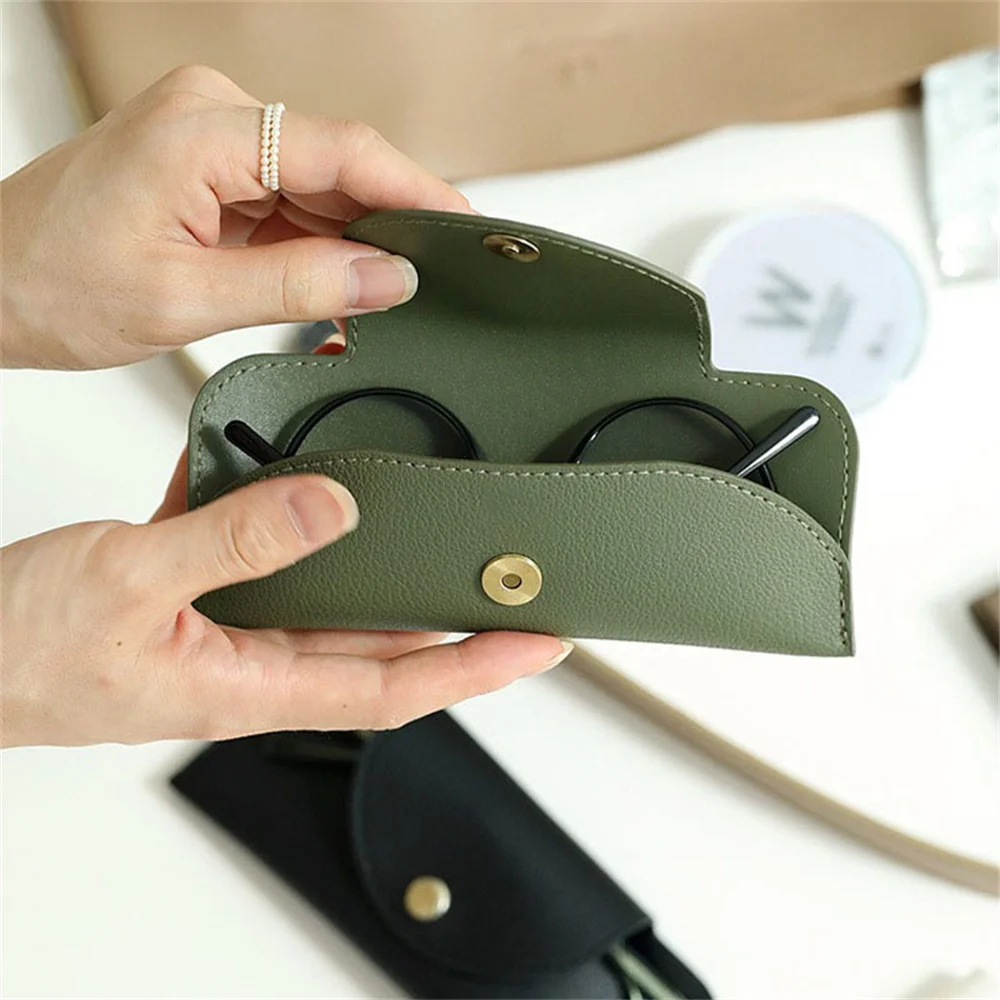 Portable Glasses Case Creative Eyewear Box For Sunglasses Unisex Protective Prescription Glasses Sleeve Storage Travel Bags