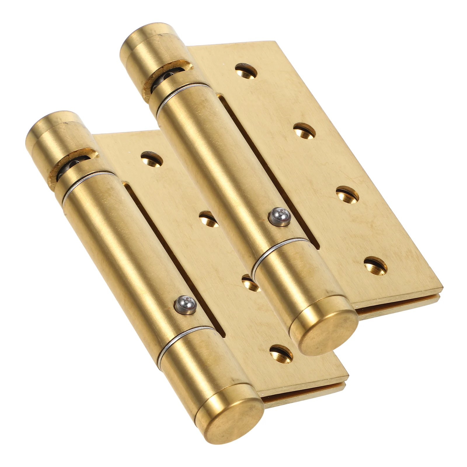 

2Pcs Self Closing Door Hinges Heavy Duty Spring Hinges for Exterior Interior Wood Screen Doors Auto Close Door Closer