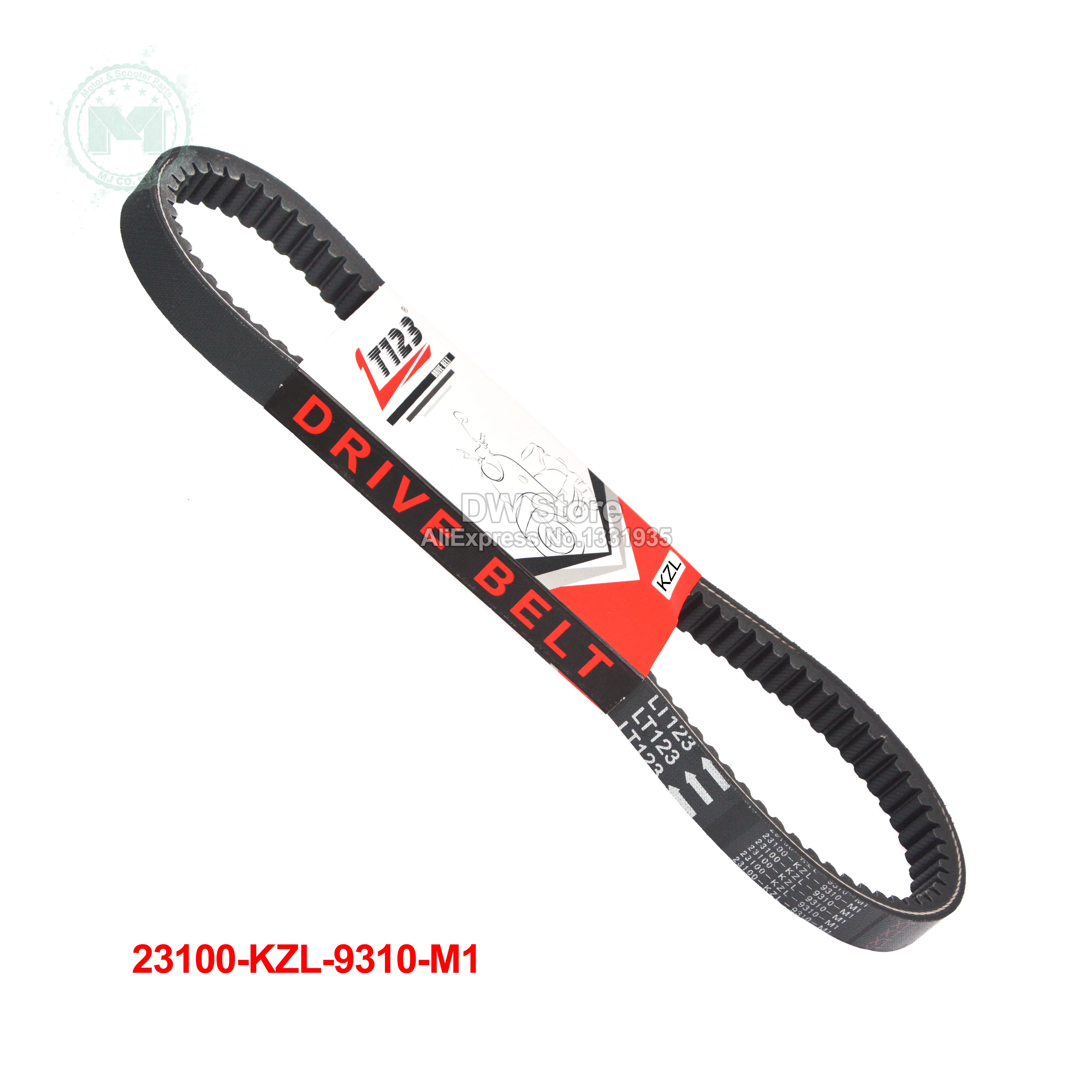 LT123 23100-KZL-9310 Motorcycle scooter drive belt For NSC110 Vision 2011-2016