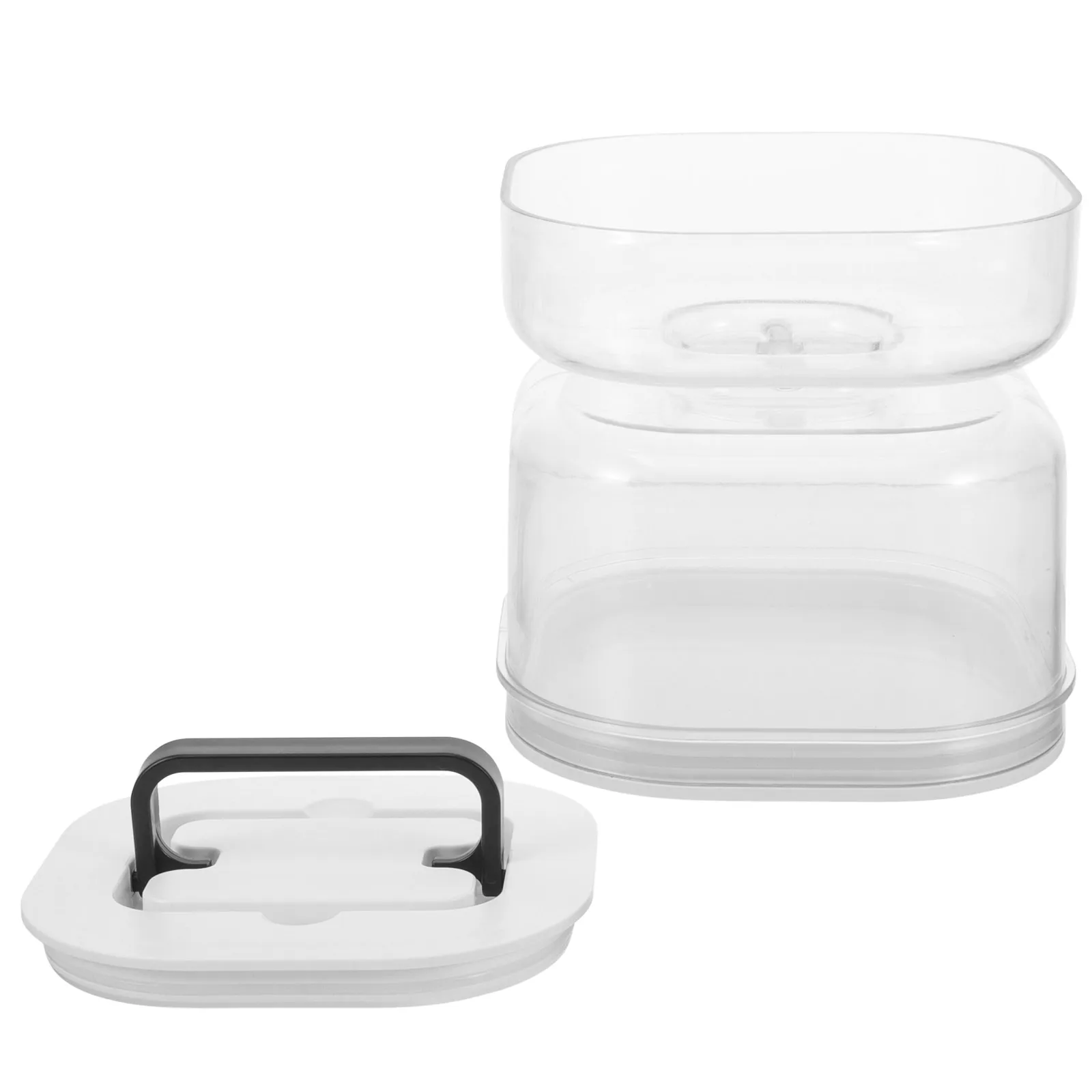 

Airtight Food Storage Container Kimchi Jar Pickle Containers Plastic Lid Gadgets Sealed Vegetable
