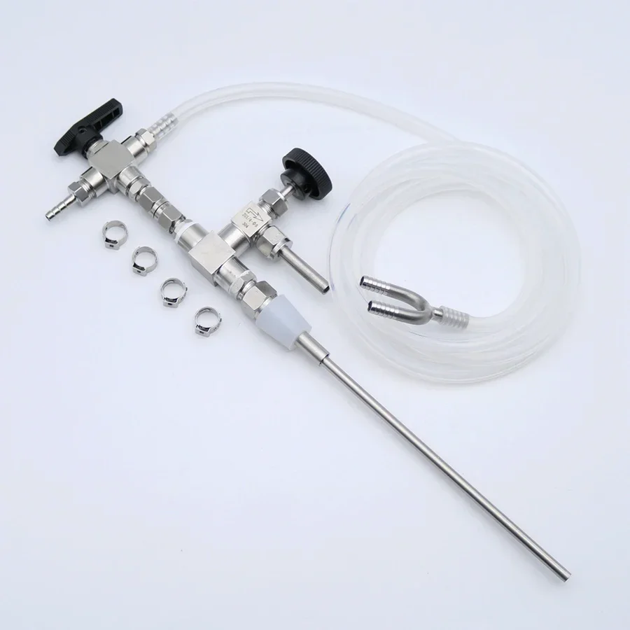 

Наполнитель для пивных бутылок под давлением для домашнего пивоварения с трубками и Y-образным шлангом