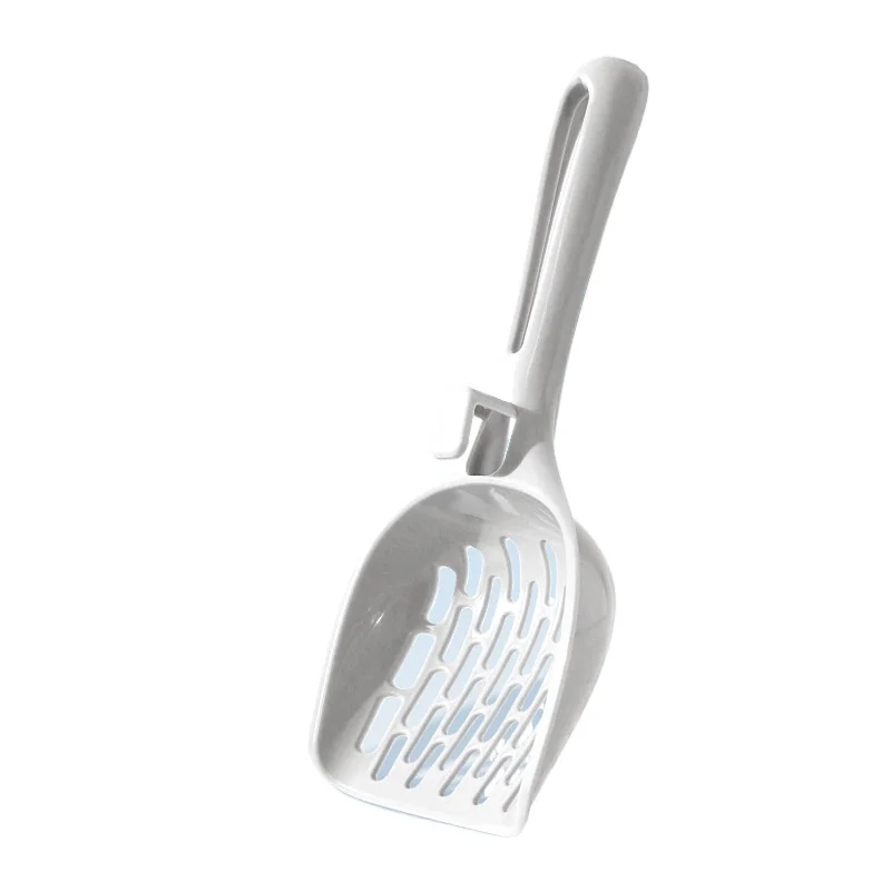 1/2/3pcs Durable Cat Litter Scoop Low Price Strong Plastic Grid Kitty Sand Shovel for Cleaning Pet Litter Box Multi Pack Option