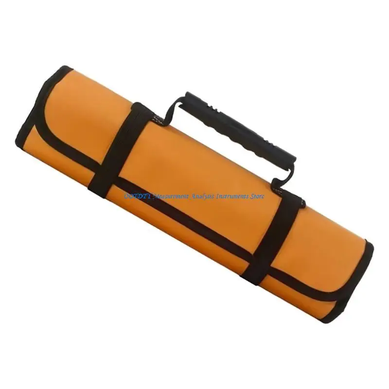 367D Water Resistant Utility Roll Bag With 18 Pockets Suitable For Tool Organization&Easy Transport Efficient Tool Management