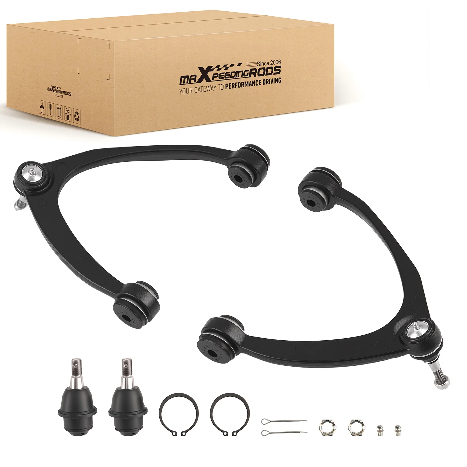 

Front Upper Control Arms w/ Ball Joints For 2007-2013 GMC Sierra Yukon XL 1500