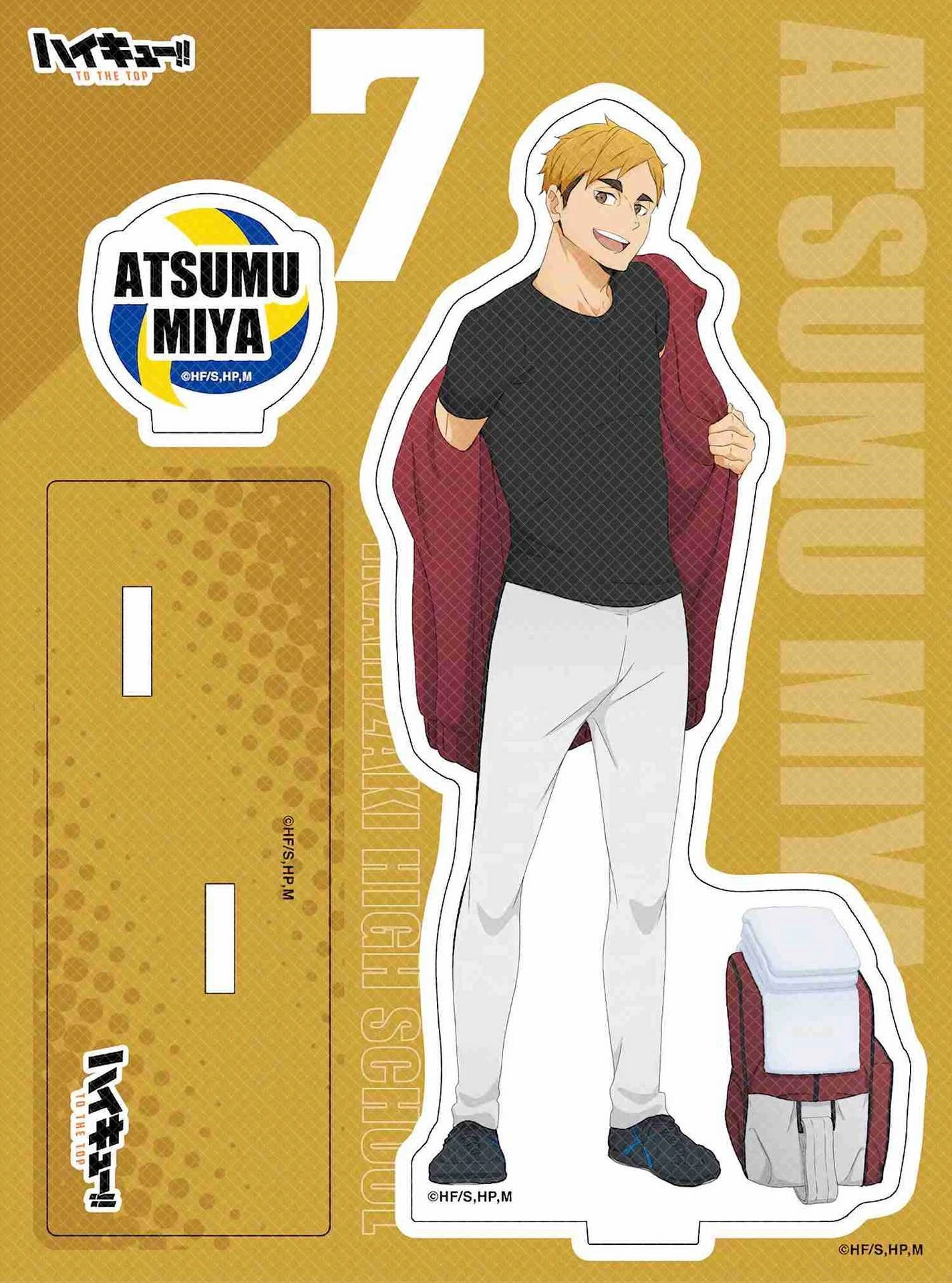 Anime Haikyuu!! Shoyo Hinata Tobio Kageyama Cosplay Acrylic Standing Sign Keychain Delicacy Desktop Ornament Decorate Ambitus