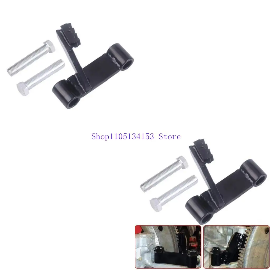 

hg89 Metal Flywheel Locking Tool Easy to Use Flywheel Locking Holder Vehicle Accessories for Secure Engine Work on Car
