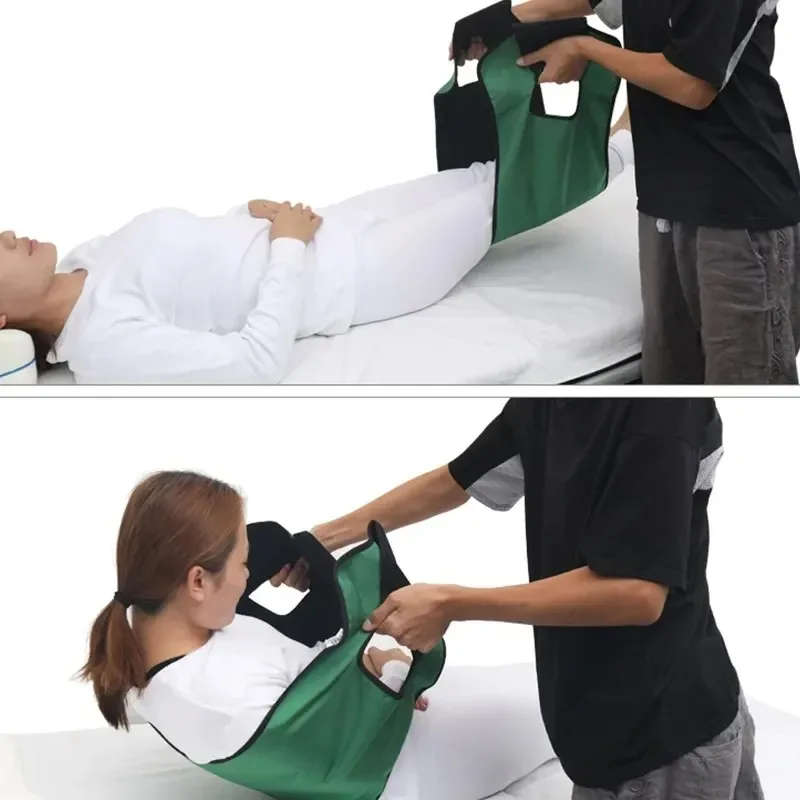 Anti-Bedsore Repositioning Belt for Bedridden Patients - Paralysis Care Turning Aid with Side-Lying Position Support
