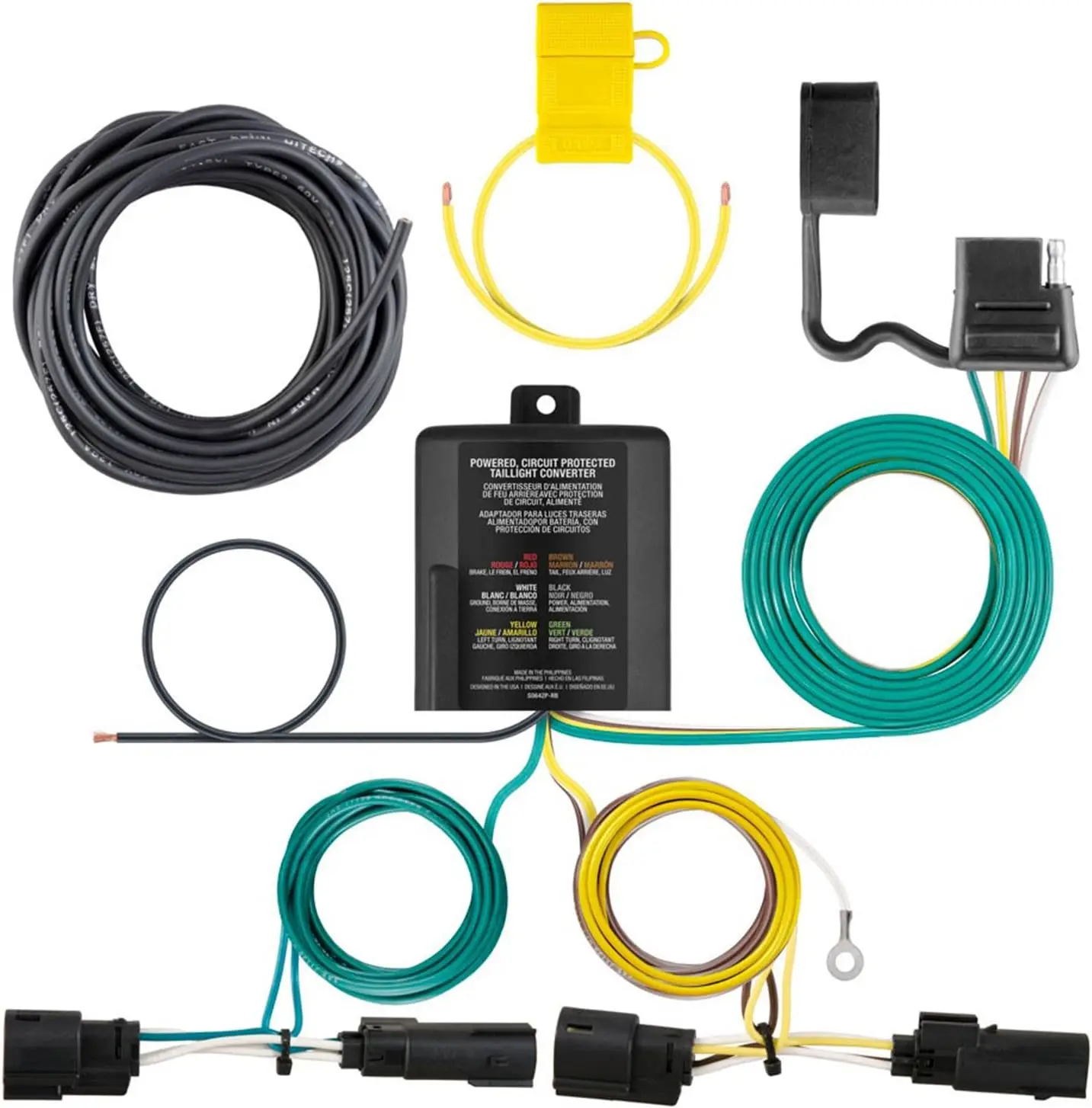 

4-Pin Trailer Wiring Harness for Ford Transit Vehicles, Easy Installation & Durable