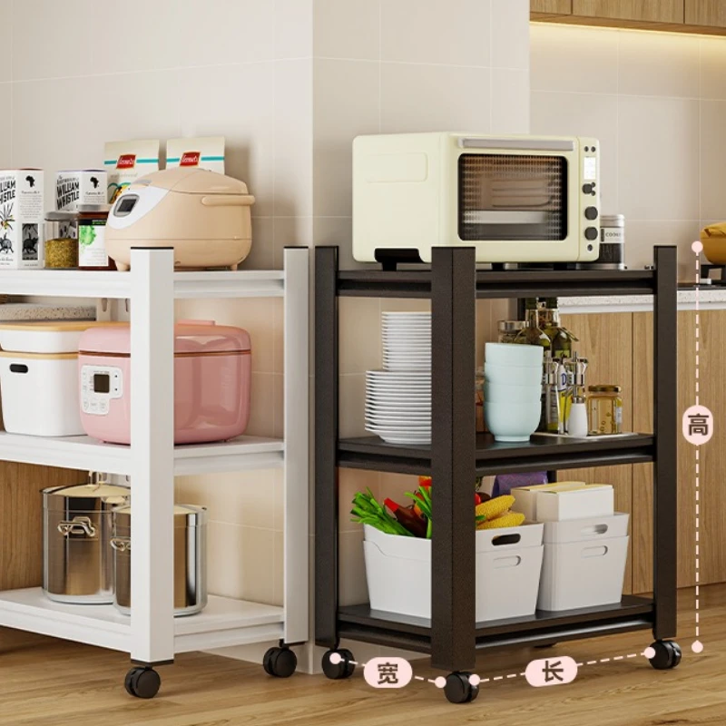 عربة تخزين منظم متعدد الوظائف مع عجلات وأدراج لمعدات محطة مكياج صالون التجميل وأدراج ورفوف #5