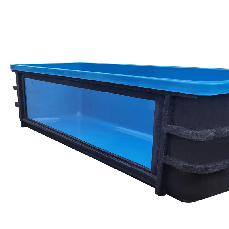 

FISH China Factory Wholesale Fiberglass Aquaculture Fish tank Aquarium Plants Fish tank with windows
