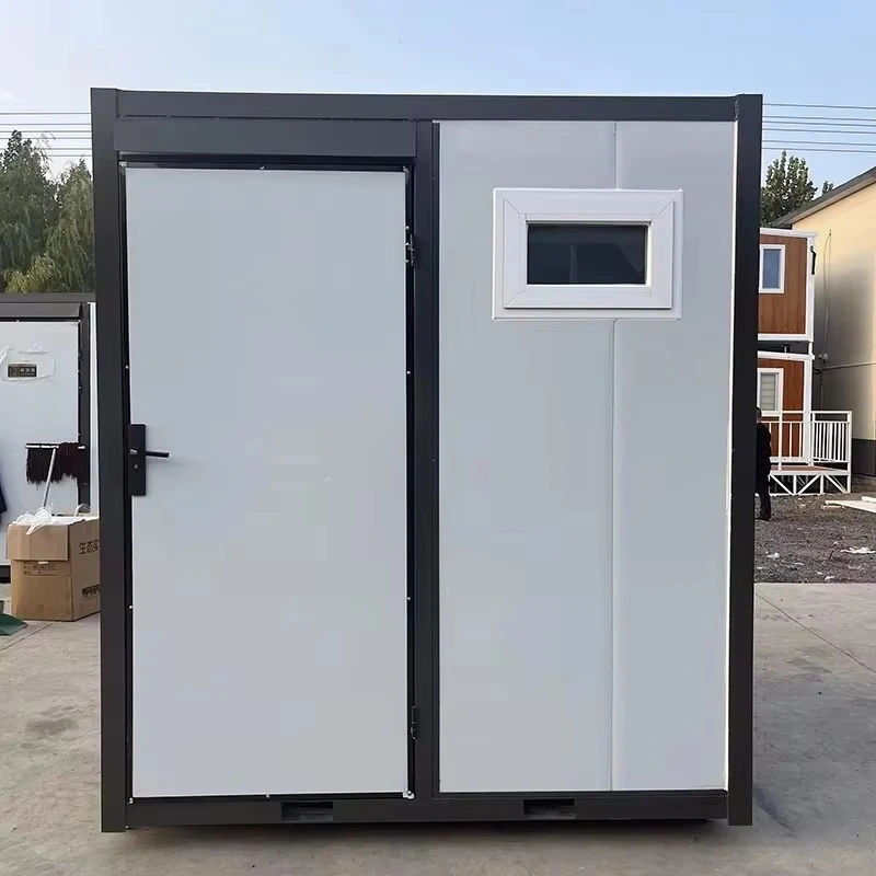 FOODLINE Prefab Mobile Toilet Fiberglass Portable Restroom Stable Structure For Outdoor Engineering Camps