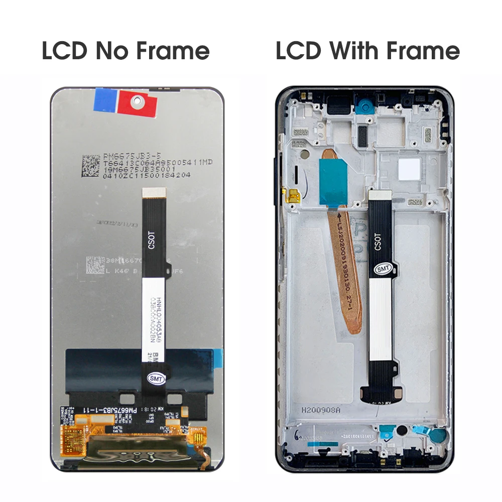 Original for Xiaomi Poco X3 Pro LCD Display Screen With Frame 6.67\