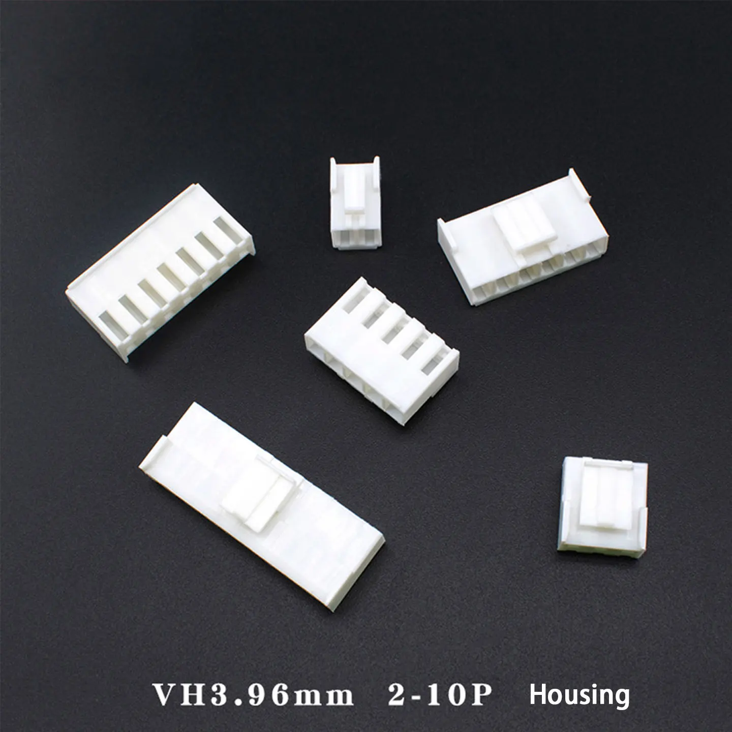 VH3.96 Connector Housing Male Plug 3.96mm Pitch 2P 3P 4P 5P 6P 7P 8P 9P 10P with Female Crimp Terminals for Wire to Board Power