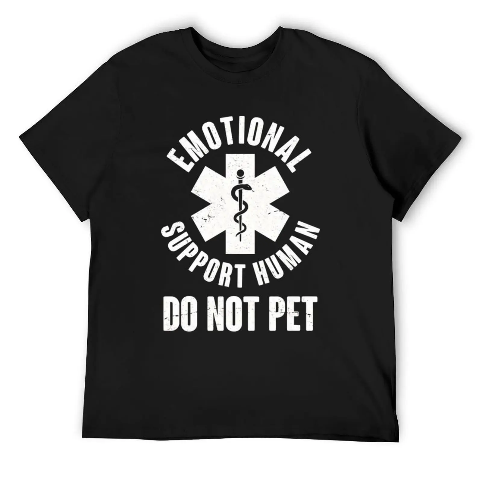 

Emotional Support Human T-Shirt sublime aesthetic clothes summer tops baggy shirts t shirts for men pack