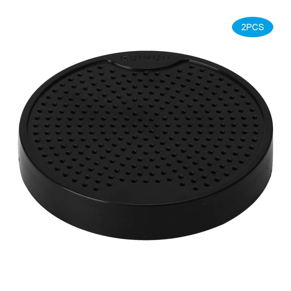 2pcs Practical Plastic Watch Dial Holder Black Diameter 6.1cm Watch Dial Support Watch Repair Tool DIY Tool Use