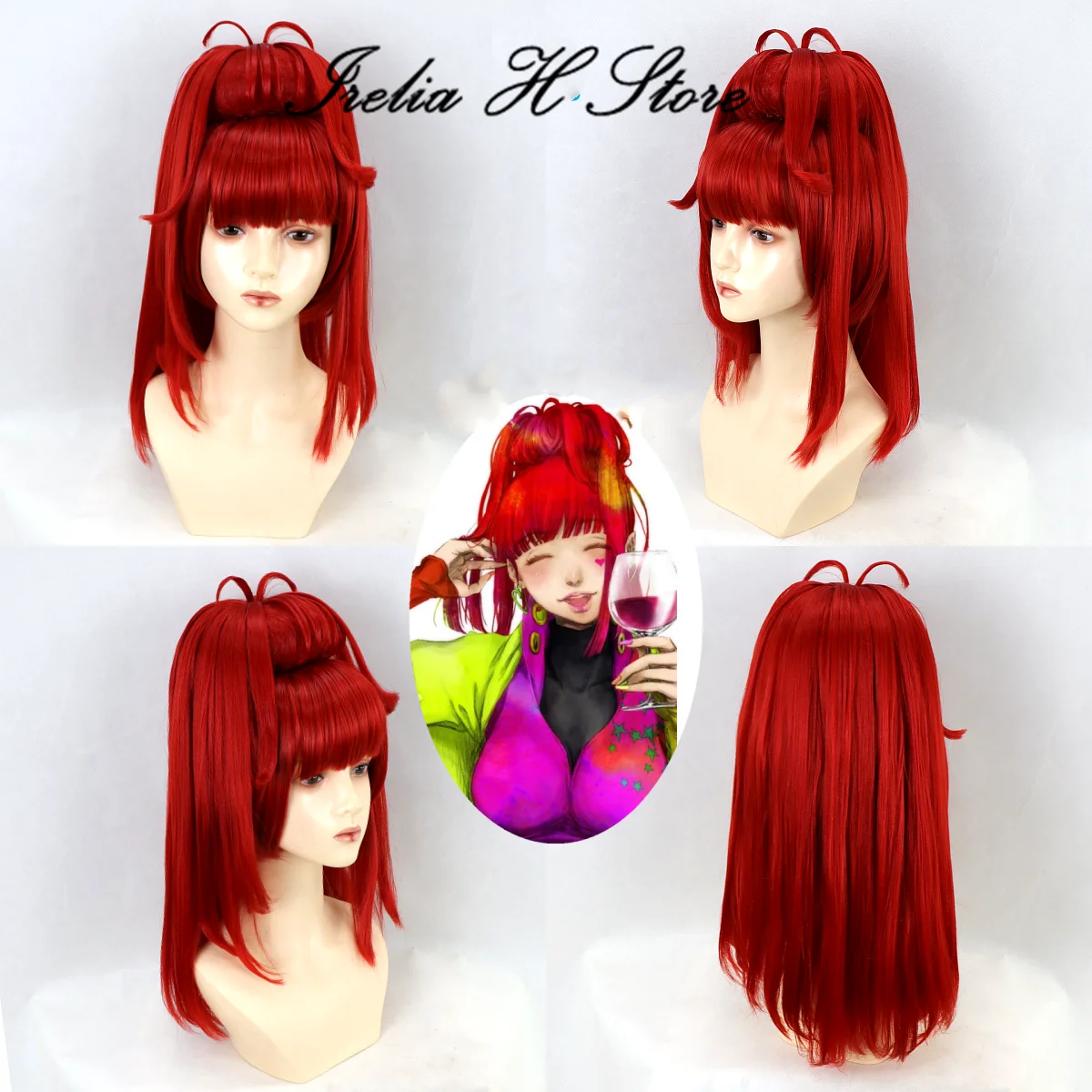 

Irelia H Store SQ wig Cosplay wig Styling wigs