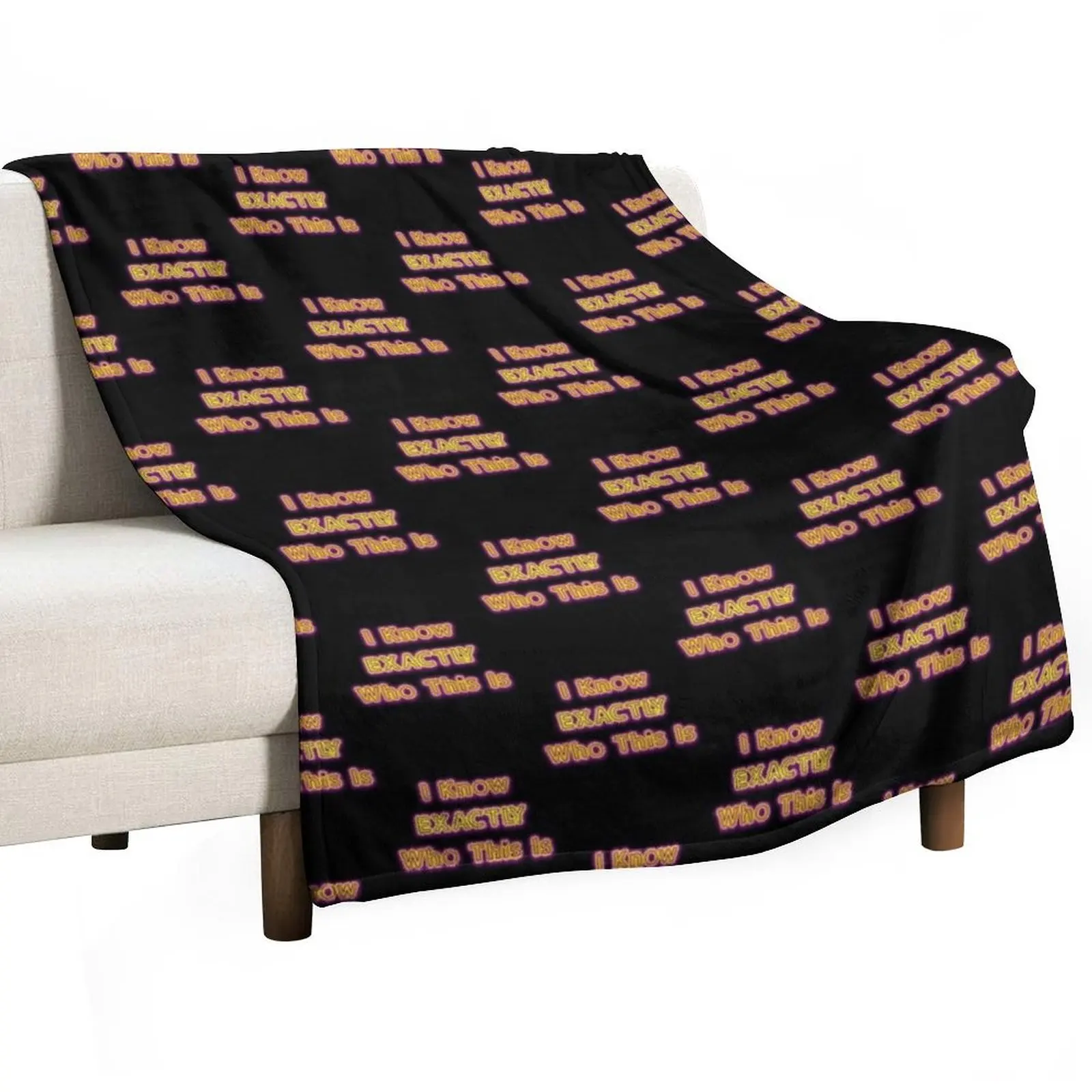 Exactly V. 2 Premium Throw Blanket Camping Luxury St cosplay anime Furry Summer Beddings Plush Blankets