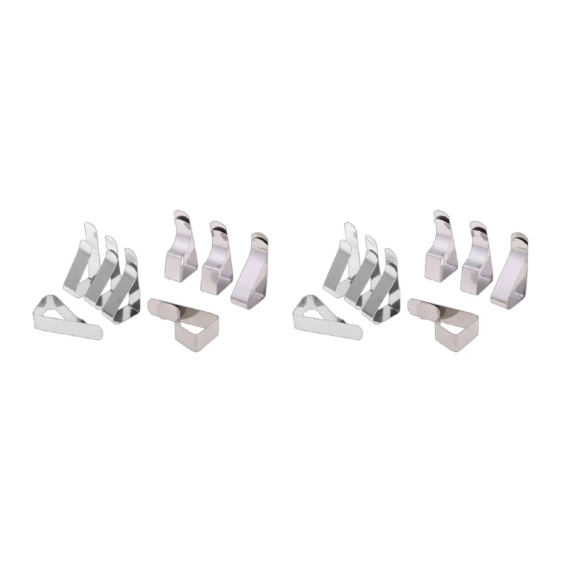 4Pcs Table Cloth Tablecloth Clip Clamp Holder For Party Wedding Stainless Steel