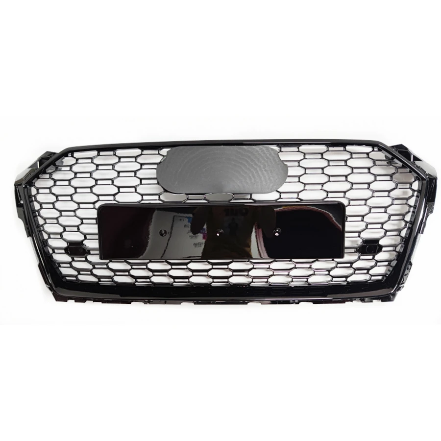 

Honeycomb Grill Front Hood Grille Car Front Bumper Grill Center Grille for RS5 Grill for A5/S5 B9 2017-2020