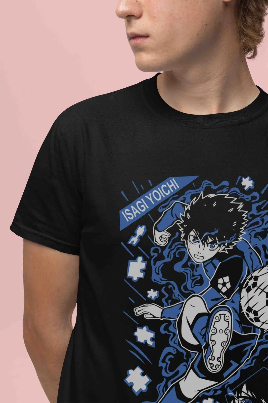 Blue Lock Shirt Isagi Tshirt Rin T-Shirt Bachira Sport Anime Nagi Barou Ball Tee