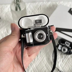 Earphone Cases For Apple Airpods Pro 1 2 Case Soft Silicone Headphone Case with Strap Camera Earphones Cover for Air Pods 3 Case