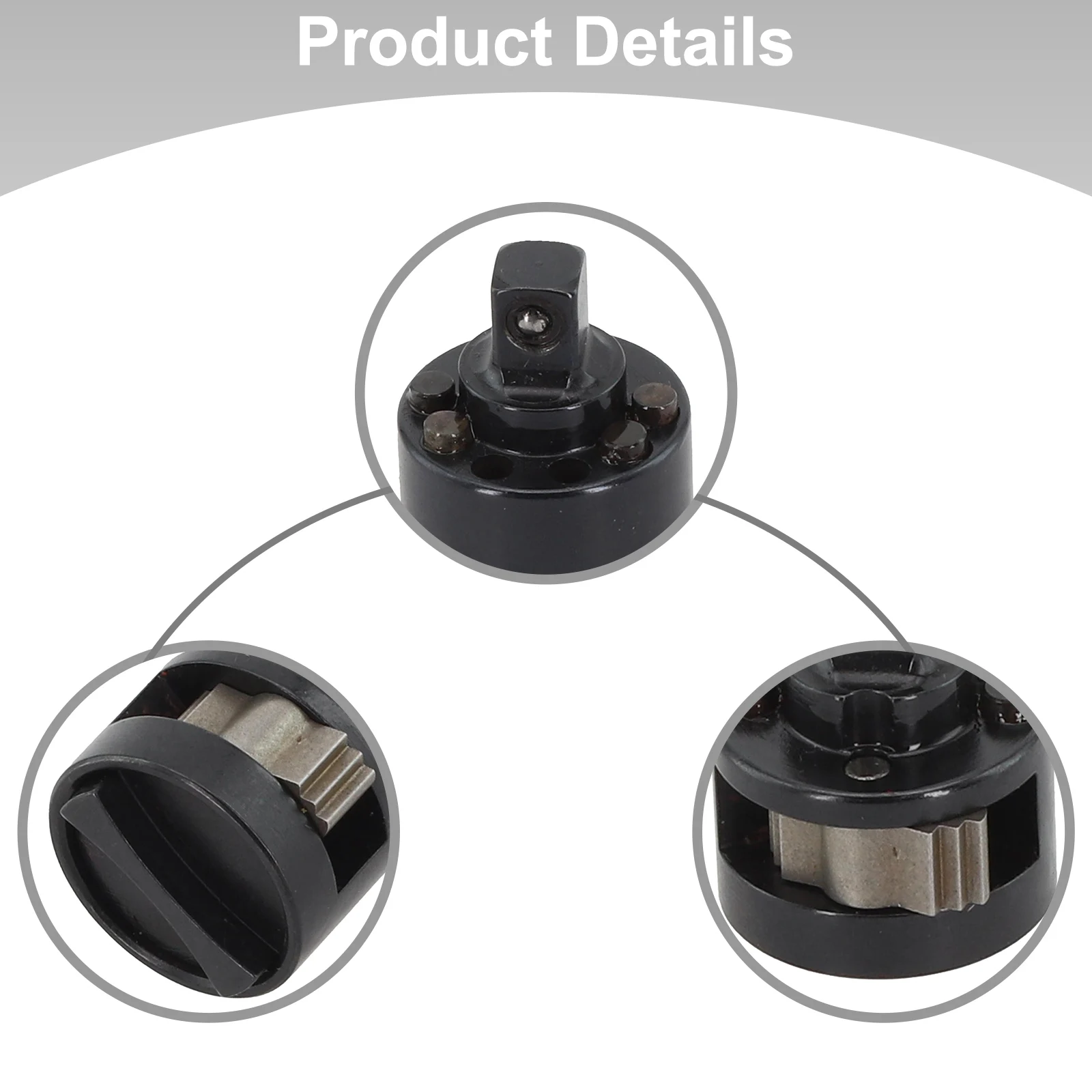 ซ่อมปลายไดรฟ์ที่หัก 1/4 นิ้วไดรฟ์ทั่ง 2556-20 ชุดวงล้อแบรนด์ใหม่ยังไม่ได้ใช้การออกแบบไร้สายความทนทานสูง