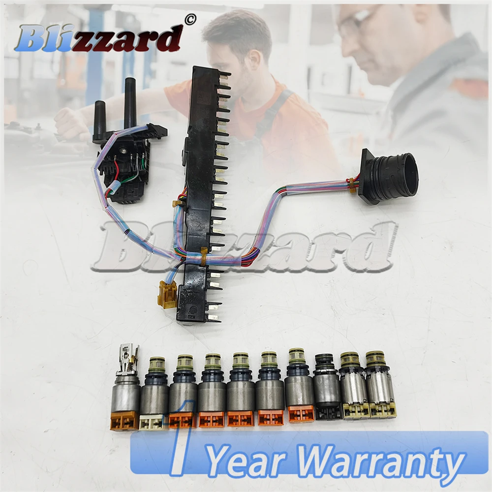 Original 9‑Speed Transmission Valve Solenoid with Harness Kit 9HP48 Fit For Land Rover Range Evoque Discovery