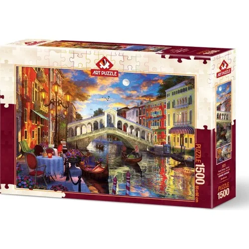 Art Puzzle Rialto Bridge, Venice 1500 Piece Puzz