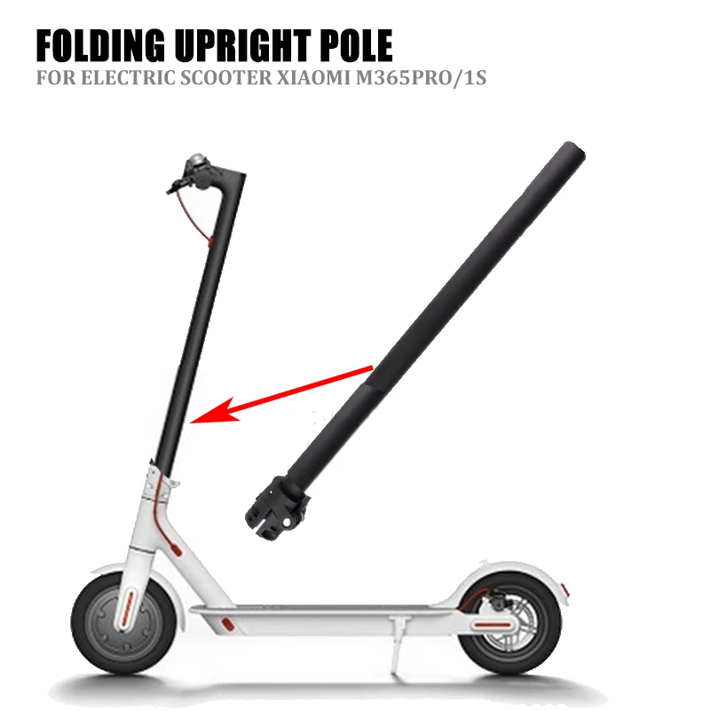 Folding Pole Base Replacement Parts for Xiaomi M365 1S Pro Electric Scooter Stand Pipe   Aluminum Alloy Accessories