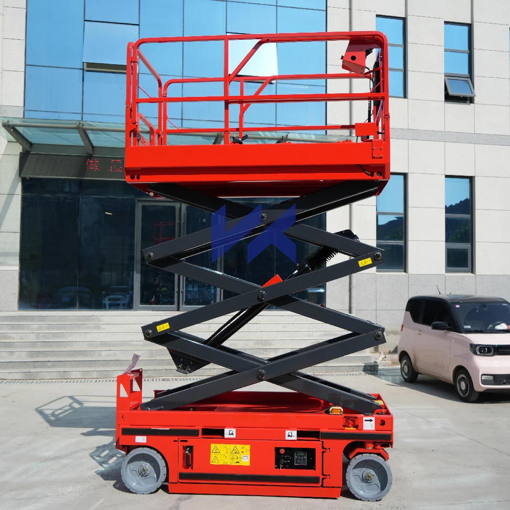 Plate-forme élévatrice pliante, plate-forme élévatrice électrique, ciseaux, usage domestique, 6m
