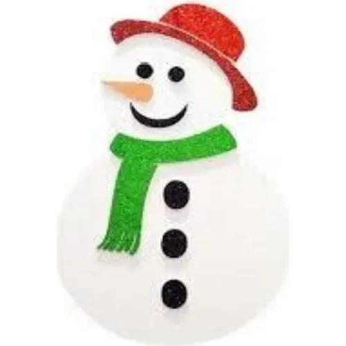 Walke Christmas Snowman Styrofoam Ornament 50 cm