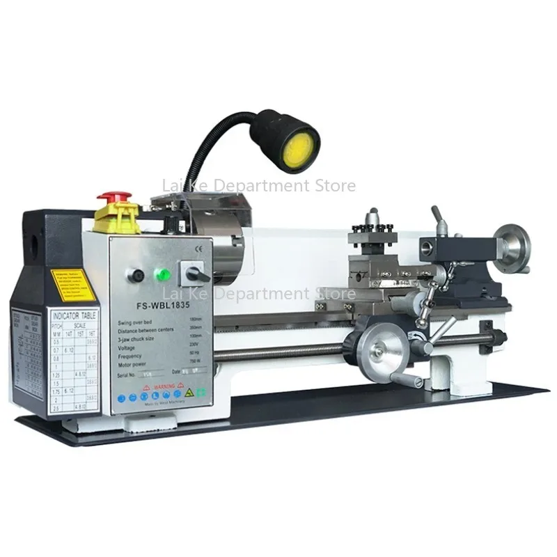 

For Super Mini Metal Lathe Machines Manual Milling Woodworking Machine WBL-1835