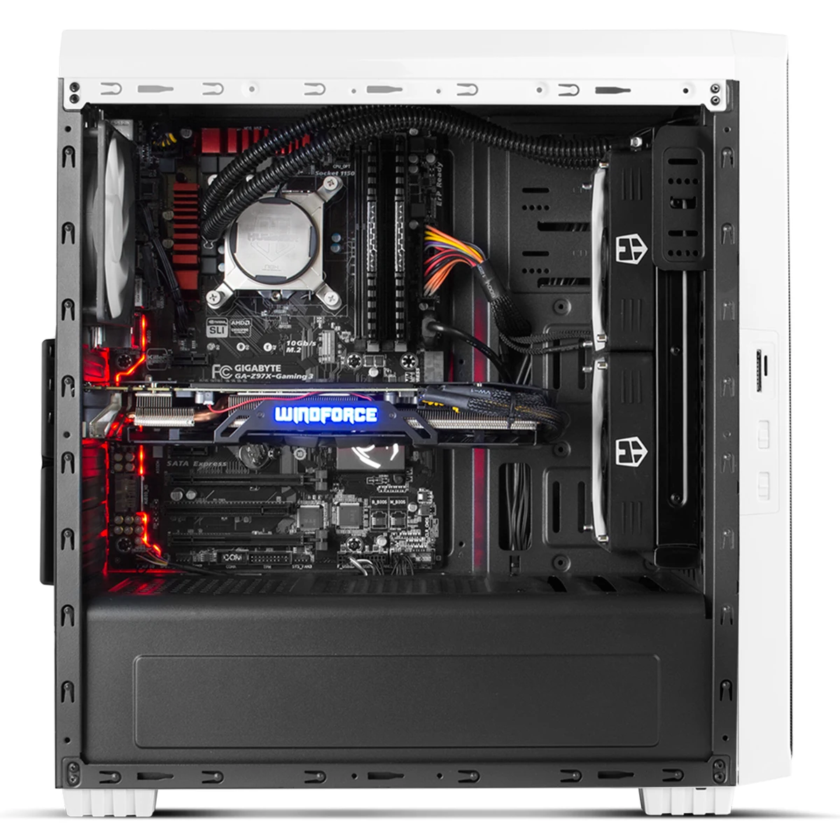 Komputer stacjonarny komputer stacjonarny ATX Hummer ZS Zero Ed Gaming - NOX