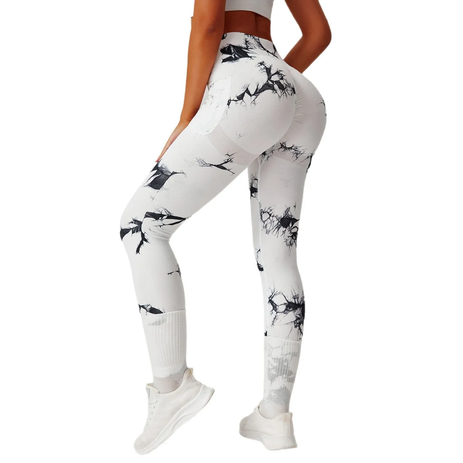 

2025 New Solid Color Yoga Pants Nude Feel Slim Up Pants Running Cycling Sports Fitness Lifting Yoga Trousers For Women