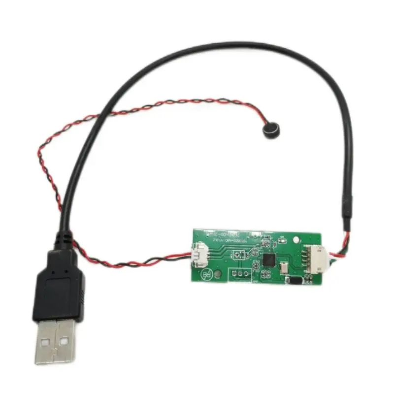 

Single Microphone Array USB Microphone Compatible with WindowsLinuxAndroid Driver Free