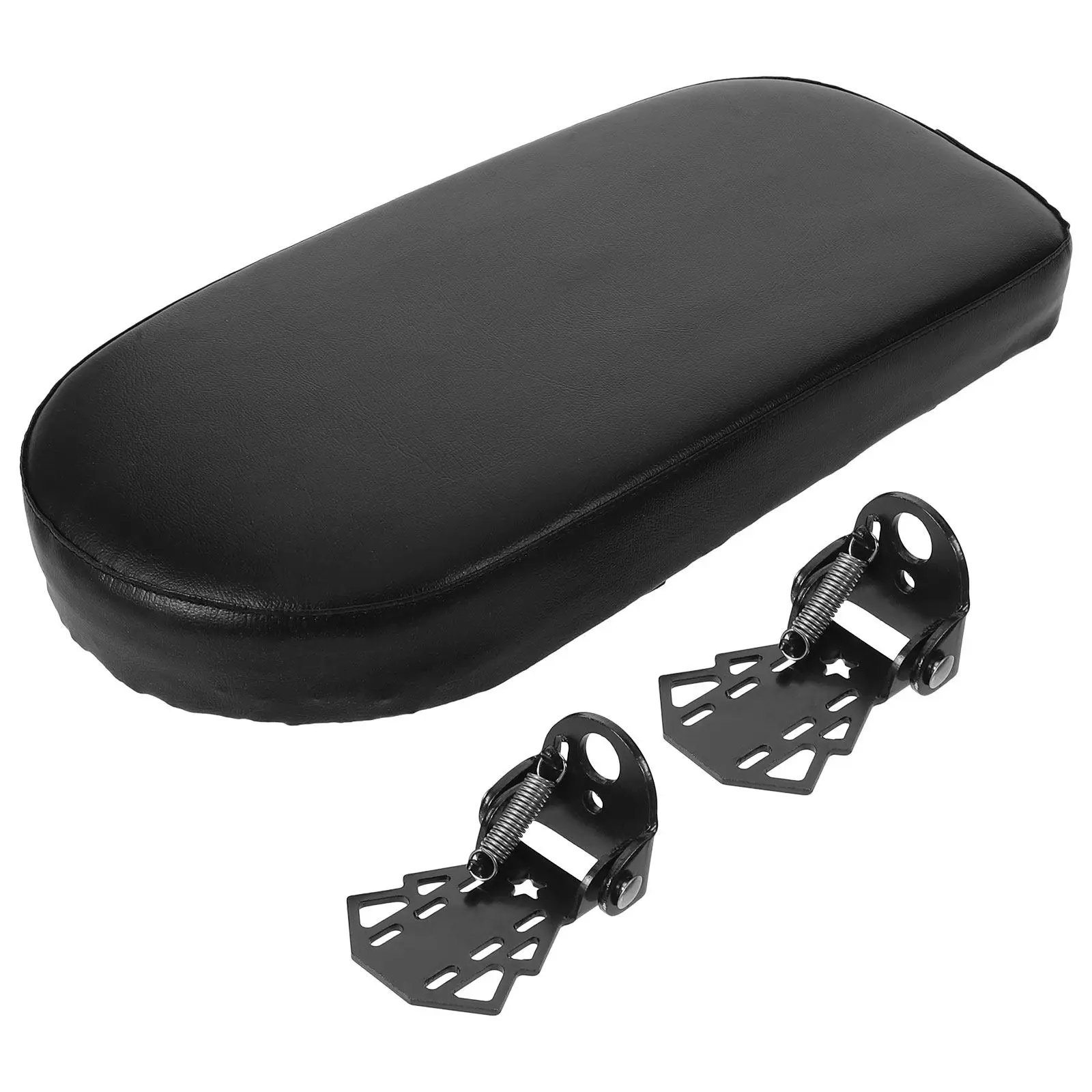 

1Set Rear Seat Footrest Pedal Set for Kids Bike Seat Attachment Wide Rear Bike Cushion with Sturdy Foot Pegs All Weather
