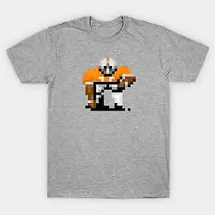 16-Bit lineman-Tennessee 80S Retro unisex ฤดูร้อนเสื้อยืดผ้าฝ้ายแฟชั่นคู่รัก