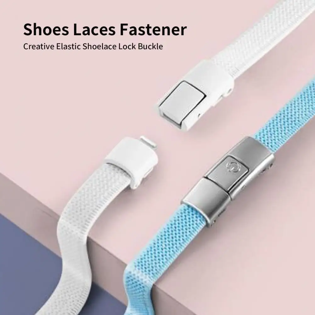 2Pcs Convenient Laces Buckle Compact Shoelace Buckle Effort-saving Creative Lazy Shoes Turnbuckle  Fixed