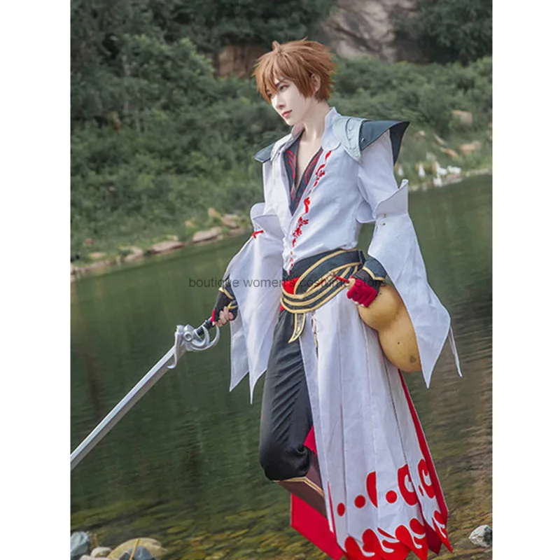 

King Of Glory Cosplay Costume Halloween Cosplay Libai Costume Libai Skin Sword Cloth Men Uniform Game Suit